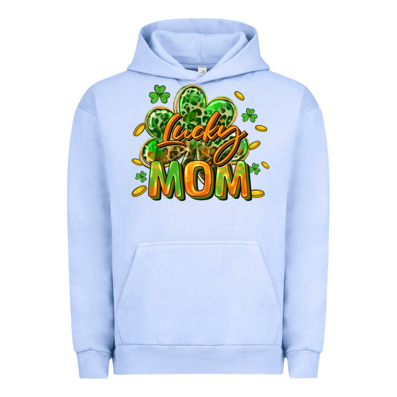 Lucky Mom  St. Patrick's Day Urban Hoodie by CowGirlArtShop | Teevron