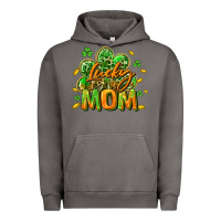 Pigment Tornado Lucky Mom  St. Patrick's Day Urban Hoodie - CowGirlArtShop
