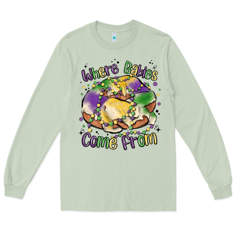 Where Babies Come From Long Sleeve Tee by MaliasSmallBusiness | Teevron