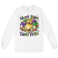 White where babies come from Long Sleeve Tee - MaliasSmallBusiness