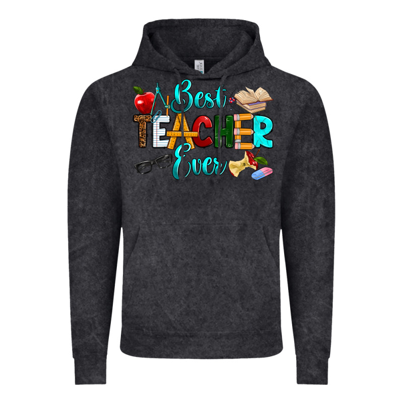 Best Teacher Ever Vintage Hoodie by RanaPortraitStore | Teevron