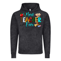 Vintage Black best teacher ever Vintage Hoodie - RanaPortraitStore