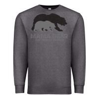 Charcoal Heather Mama Bear Sleep Disorders Awareness Premium Sweatshirt - Bettercallsaul