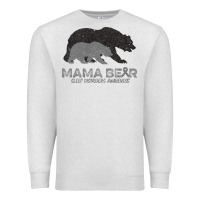 Oatmeal Heather Mama Bear Sleep Disorders Awareness Premium Sweatshirt - Bettercallsaul