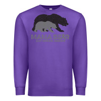 Purple Mama Bear Sleep Disorders Awareness Premium Sweatshirt - Bettercallsaul