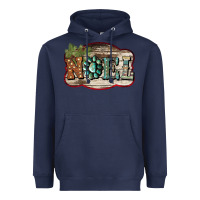 Navy christmas noel Heavyweight Hoodie - Bettercallsaul