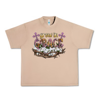 Burro grow in grace Urban Heavy Tee - NancyCooperArtShop