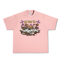 Salmon grow in grace Urban Heavy Tee - NancyCooperArtShop