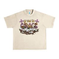 Sandshell grow in grace Urban Heavy Tee - NancyCooperArtShop