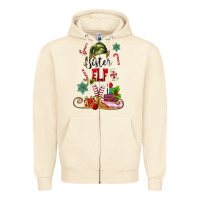 Sandshell sister elf Zipper Hoodie - MaliasSmallBusiness
