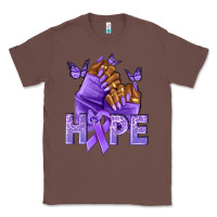 Chestnut hope lavender ribbon all cancers Classic Tee - NancyCooperArtShop