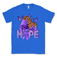 True Royal hope lavender ribbon all cancers Classic Tee - NancyCooperArtShop