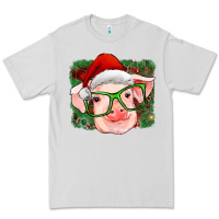 Dove Grey christmas pig Premium Tee - RanaPortraitStore