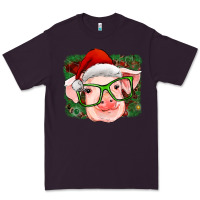 Plum christmas pig Premium Tee - RanaPortraitStore