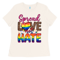 Bone spread love not hate Ladies Tee - Zillion Design Studio