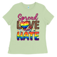 Matcha spread love not hate Ladies Tee - Zillion Design Studio