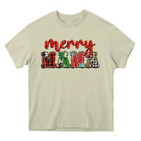 Mossy Christmas merry mama Heavy Core Tee - BarkalooDesign