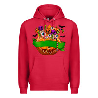 Cardinal Personalized Boy Halloween Candy Premium Hoodie - texasbilliewilder