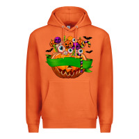 Carrot Personalized Boy Halloween Candy Premium Hoodie - texasbilliewilder