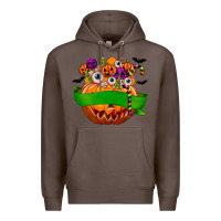 Coffee Personalized Boy Halloween Candy Premium Hoodie - texasbilliewilder