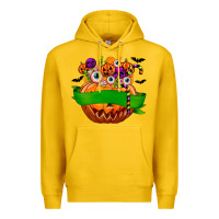 Lemon Personalized Boy Halloween Candy Premium Hoodie - texasbilliewilder