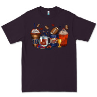 Plum american football coffee cups Premium Tee - Zillion Design Studio