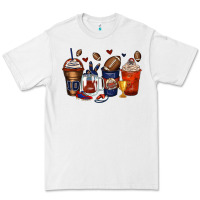 White american football coffee cups Premium Tee - Zillion Design Studio