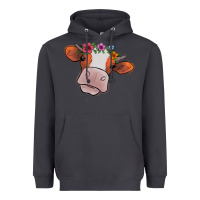 Smoke cow with flowers Heavyweight Hoodie - Bettercallsaul