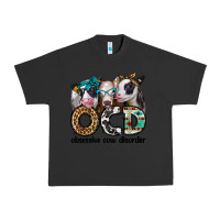 Pigment Black ocd obsessive cow disorder Urban Heavy Tee - Jasminsmagicworld