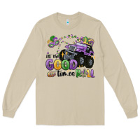 Mushroom let the good times roll Long Sleeve Tee - MaliasSmallBusiness