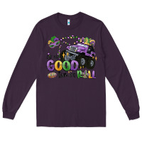 Plum let the good times roll Long Sleeve Tee - MaliasSmallBusiness