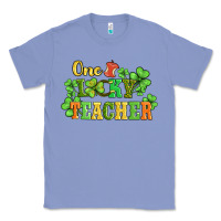 Colony Blue one lucky teacher Classic Tee - AdoDesignShop
