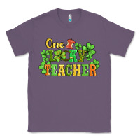 Lavender one lucky teacher Classic Tee - AdoDesignShop