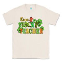 Natural one lucky teacher Classic Tee - AdoDesignShop
