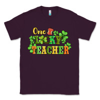 Plum one lucky teacher Classic Tee - AdoDesignShop