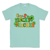 Seafoam one lucky teacher Classic Tee - AdoDesignShop