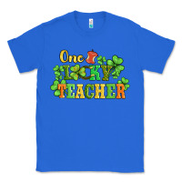 True Royal one lucky teacher Classic Tee - AdoDesignShop