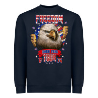 Navy freedom born free tour 1776 Heavyweight Sweatshirt - NancyCooperArtShop