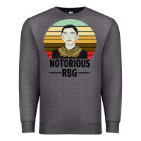 Charcoal Heather Notorious RBG Premium Sweatshirt - Bettercallsaul