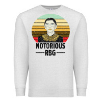 Oatmeal Heather Notorious RBG Premium Sweatshirt - Bettercallsaul