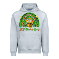 Heather Grey St. Patrick's Day rainbow Urban Hoodie - HowdyJamesFarm