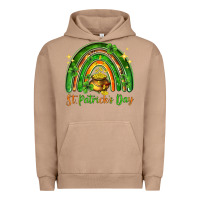 Pigment Burro St. Patrick's Day rainbow Urban Hoodie - HowdyJamesFarm