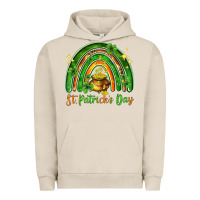 Pigment French Oak St. Patrick's Day rainbow Urban Hoodie - HowdyJamesFarm