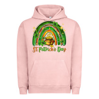 Pigment Salmon St. Patrick's Day rainbow Urban Hoodie - HowdyJamesFarm