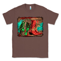 Chestnut country boots Christmas Classic Tee - Jasminsmagicworld