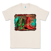 Natural country boots Christmas Classic Tee - Jasminsmagicworld