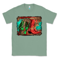 Sage country boots Christmas Classic Tee - Jasminsmagicworld