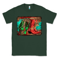Sports Green country boots Christmas Classic Tee - Jasminsmagicworld