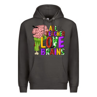 Smoke All Teacher Love Brains Premium Hoodie - texasbilliewilder