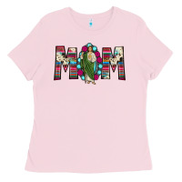 Bubblegum Pink san judas mom Ladies Tee - JahusDesignShop